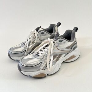 Reebok Royal Charge White Chunky Sneakers Womens 9 Platform Shoes y2k Athletic